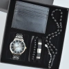 Cüzdanlı Tespihli Erkek Saat Seti 3696