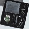 Cüzdanlı Tespihli Erkek Saat Seti 3699