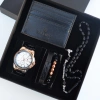 Cüzdanlı Tespihli Erkek Saat Seti 2642