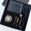 Cüzdanlı Tespihli Erkek Saat Seti 2647