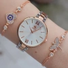 Silver Rose Metal Kordon Kadın Saat Kombini 2228