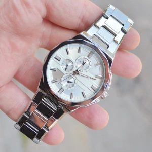 Silver Metal Kordon Erkek Saati 3856