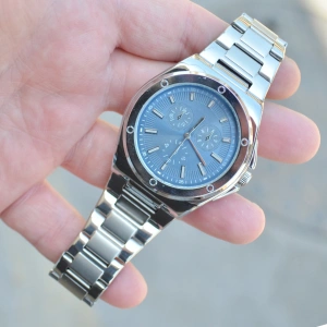 Silver Metal Kordon Erkek Saati 3857