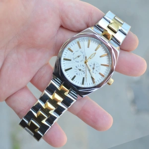 Silver Metal Kordon Erkek Saati 3860