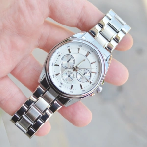 Silver Metal Kordon Erkek Saati 3864
