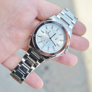 Silver Metal Kordon Erkek Saati 3865