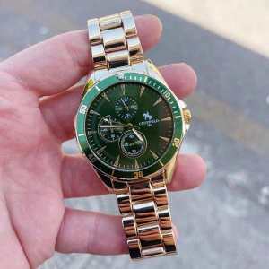 Gold Metal Kordon Erkek Saati 3486