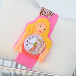 Pembe Kız Çocuk Saati 2344