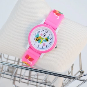Pembe Kız Çocuk Saati 2663