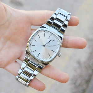 Silver Metal Kordon Erkek Saati 3725