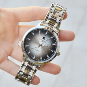 Silver Metal Kordon Erkek Saati 3726