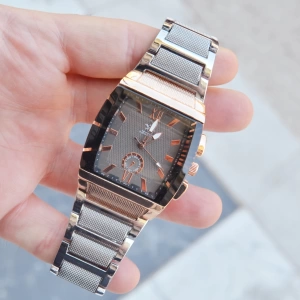 Silver Metal Kordon Erkek Saati 3572