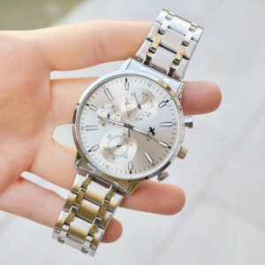 Silver Metal Kordon Erkek Saati 3733