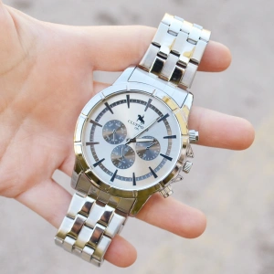 Silver Metal Kordon Erkek Saati 3734