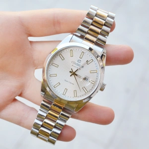 Silver Metal Kordon Erkek Saati 3736