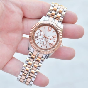 Silver Rose Metal Kordon Erkek Saati 3573