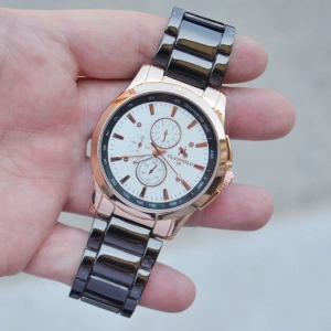 Siyah Metal Kordon Erkek Saati 3531