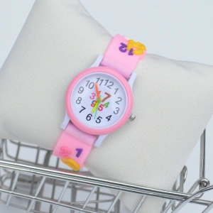 Pembe Kız Çocuk Saati 2089
