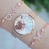 Rosegold Metal Kordon Kadın Saat Kombini 1504