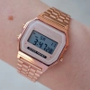 Rosegold Metal Kordon Dijital Kadın Saati 6089