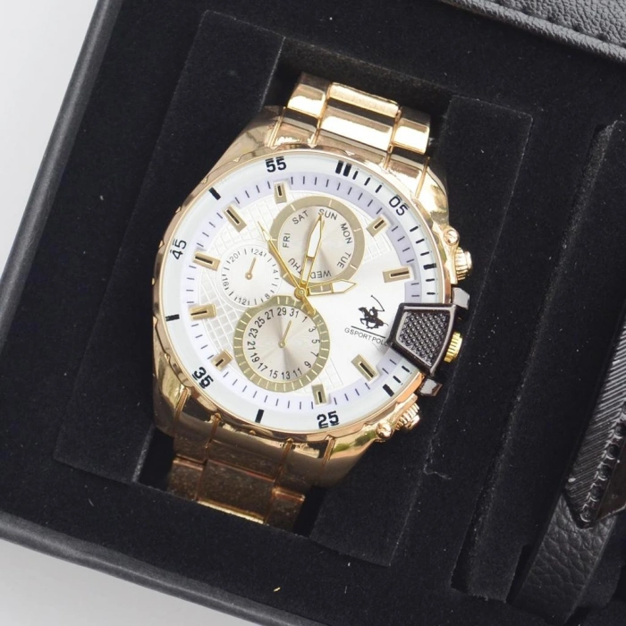 Cüzdanlı Tespihli Erkek Saat Seti 1648