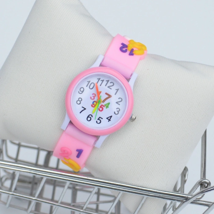 Pembe Kız Çocuk Saati 2089