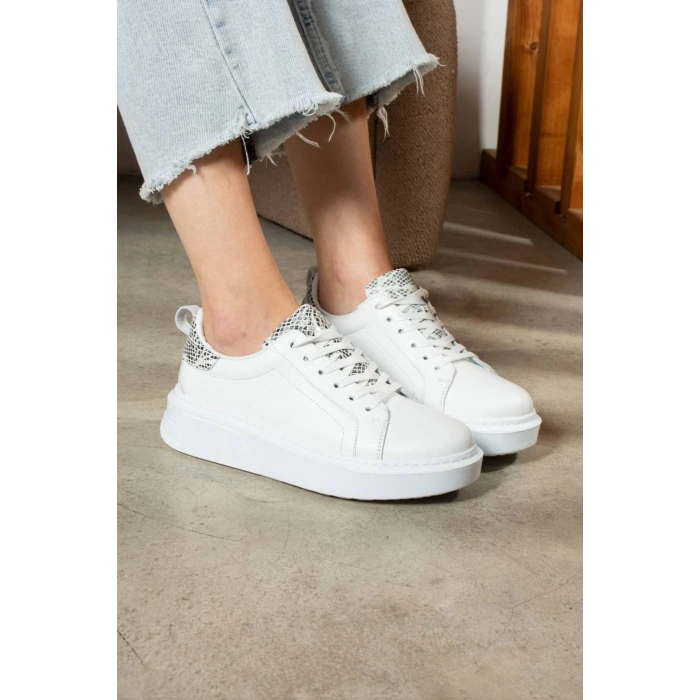 Hafif Taban Hakiki Deri Spor Ayakkabı