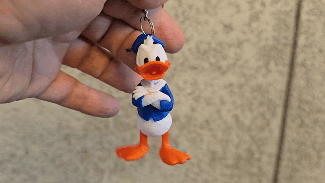 DUCK duck zincirli ayna Alti Süs