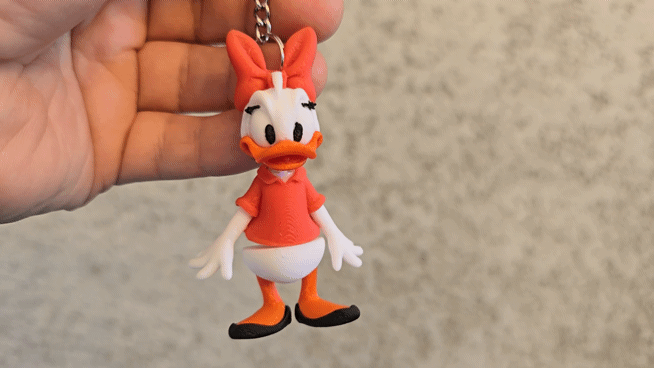 Daffy duck zincirli ayna Alti Süs