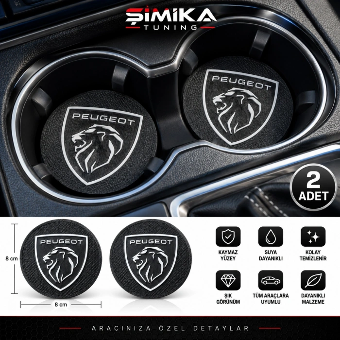 2 LI BARDAKLIK PEUGEOT BARDAKLIK