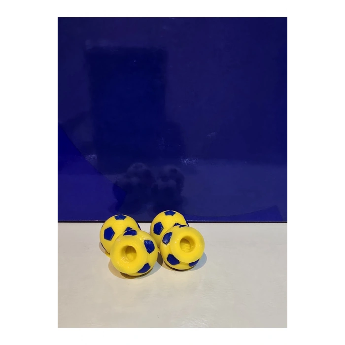 Sarı lacivert taraftar sibop kapağı 4lü