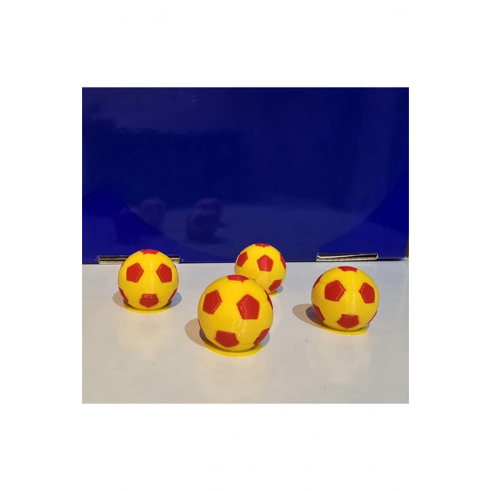 Sarı kırmızı taraftar sibop kapağı 4lü