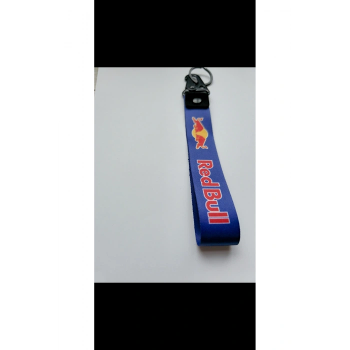 Redbul Bez Oto-moto Anahtarlık Kaliteli Aksesuar 19cm Cift Taraflı Bask