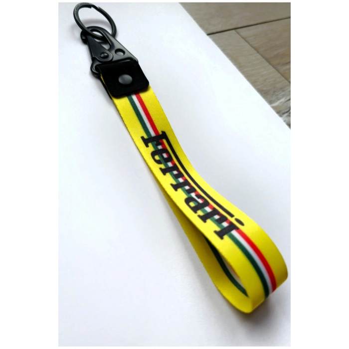 Bez Oto-moto Kumaş Anahtarlık Kaliteli Aksesuar 19cm Cift Taraflı Baskı