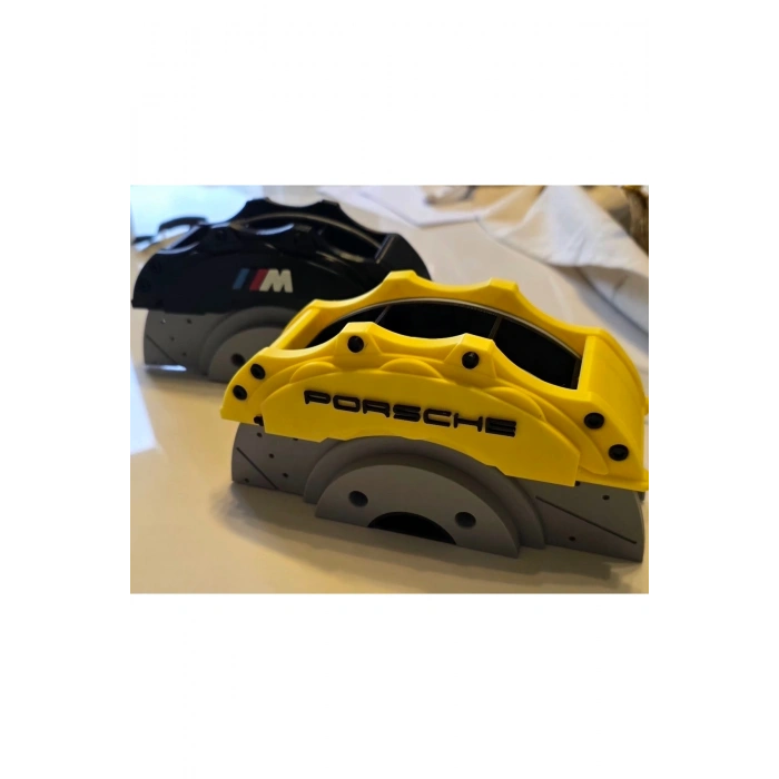Porsche tasarımlı Spor Araba Kaliper modeli Kalemlik - 3D Masa Düzenleyici