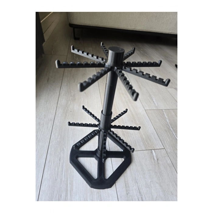 3D Anahtarlık Standı 2 Katlı Dönen (112 adet anahtarlık sığar)