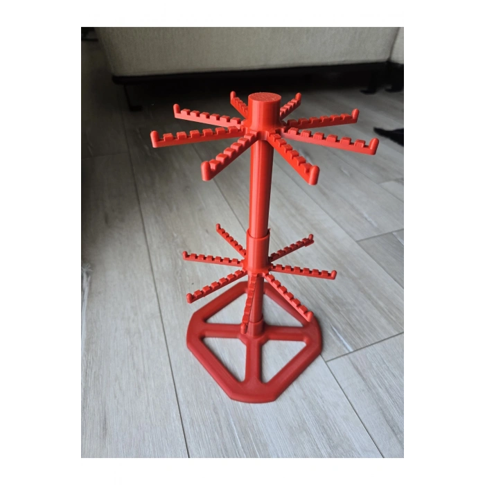 Anahtarlık Standı Renkli 2 katlı Dönen/takı Organizer Düzenleyici