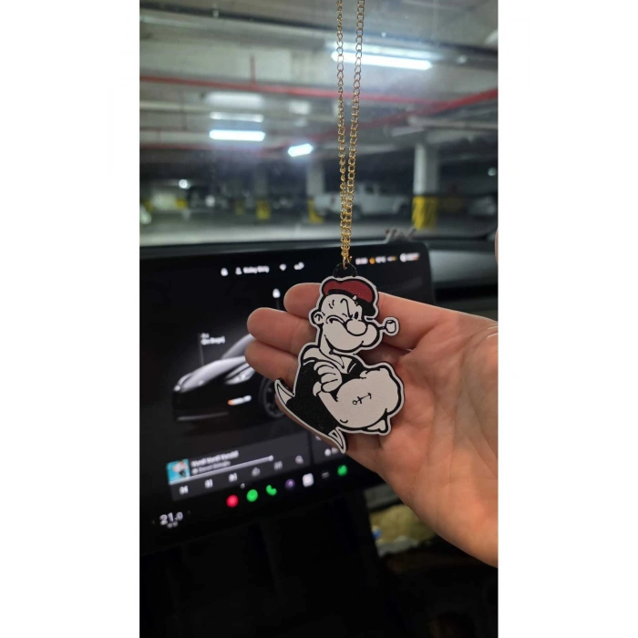 Temel Reis Dikiz Aynası Süsü Zincirli