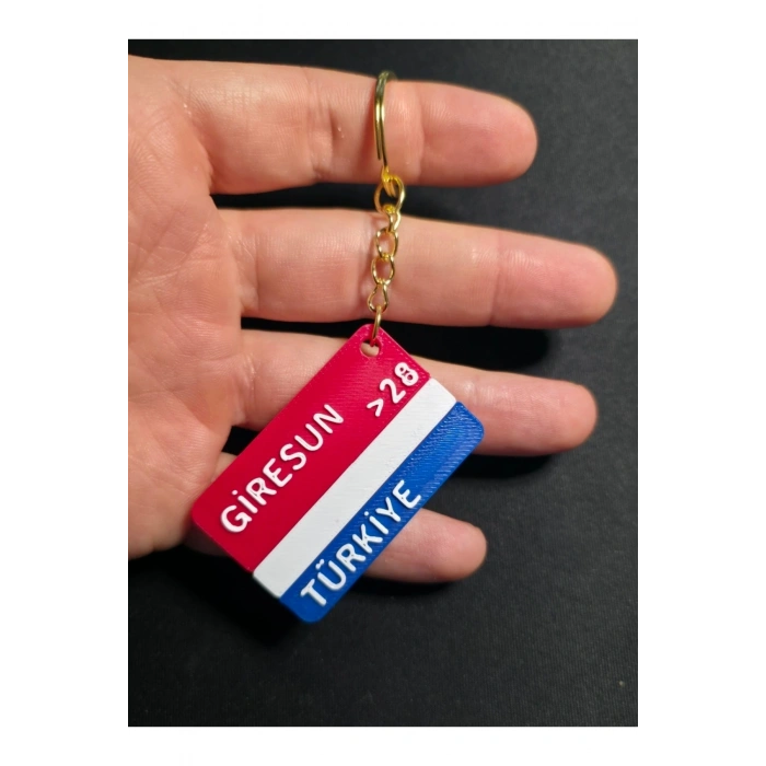 GİRESUN Şehir İl Plakalık Anahtarlık