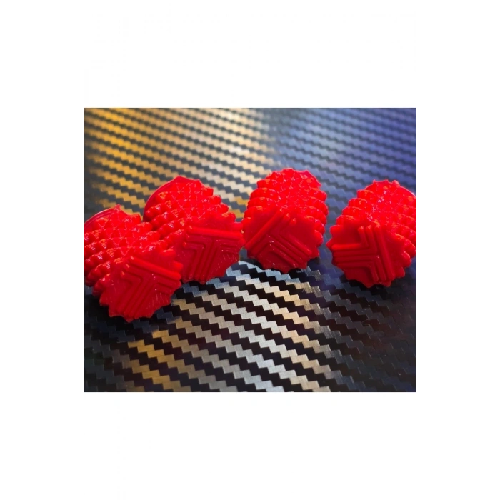 Tofaş Kırmızı Sibop kapağı 4lü