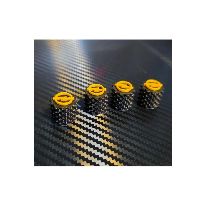 OPEL Siyah Sibop kapağı 4lü