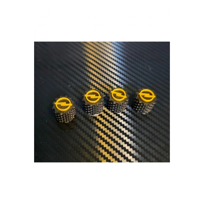 OPEL Siyah Sibop kapağı 4lü