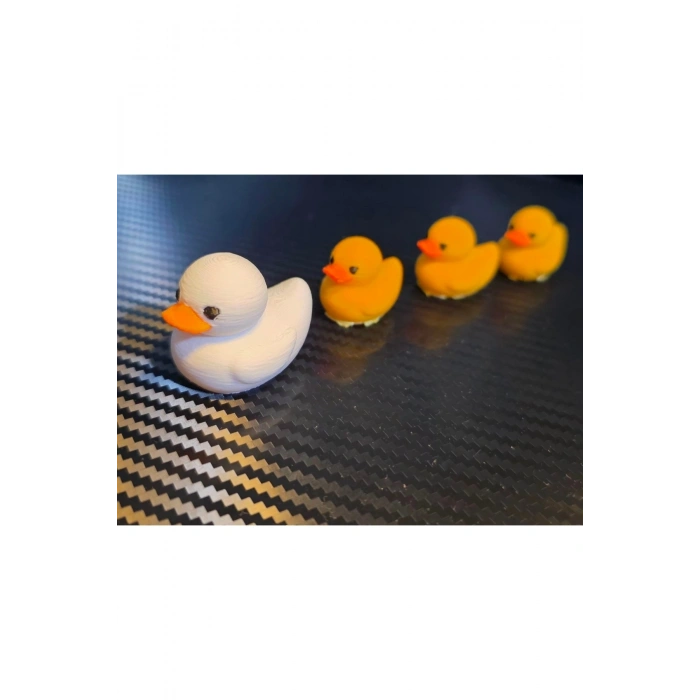 Sevimli Ördek Anne ve 3 yavrusu Dikiz aynası aksesuar, araç içi torpido dekorasyon