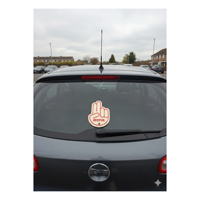 KUPON JDM El Arka Silecek El Sallama Plastik Aparat 3d Kaliteli Aksesuar Büyük Boy