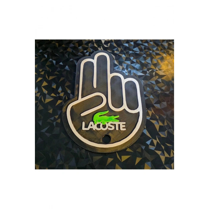 Lakos JDM El Arka Silecek El Sallama Plastik Aparat 3d Kaliteli Aksesuar Büyük Boy