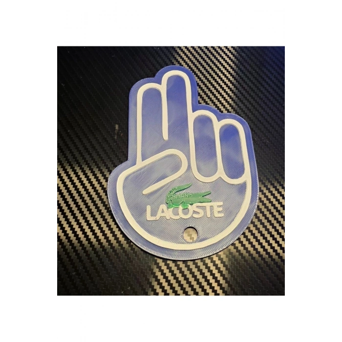 Lakost JDM El Arka Silecek El Sallama Plastik Aparat 3d Kaliteli Aksesuar Büyük Boy