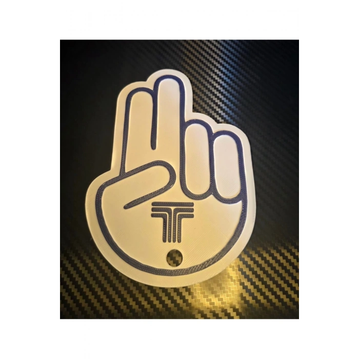 Tofaş JDM El Arka Silecek El Sallama Plastik Aparat 3d Kaliteli Aksesuar Büyük Boy