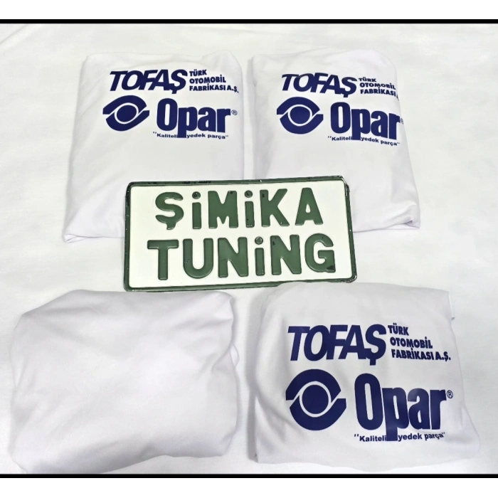 TOFAŞ OTO BEYAZ OPAR ÖN ARKA KILIF(ARKA 2 PARÇA LOGOLU) LİKRALI ESNEK TÜM ARAÇ MODELLERİNE UYUM SAĞLAR