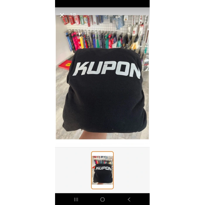 Kupon Siyah Otomobil Servis Kılıfı 1.kalite Penye kumaş Ön Arka takım 4 parça (Arka logolu 2 parça) VİTES POLAR HEDİYELİ Universal yikanabilir