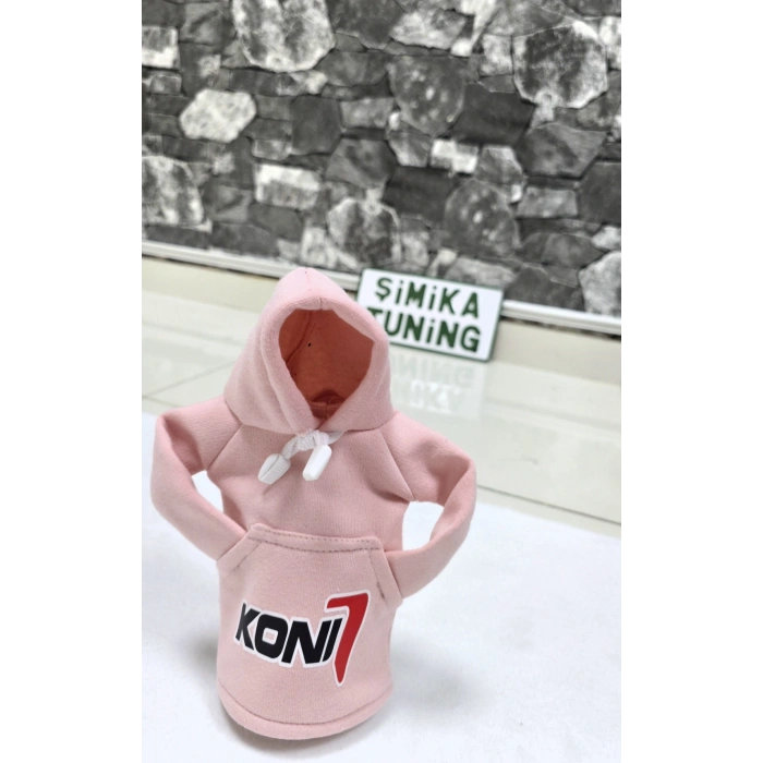 KONİ PEMBE VİTES POLARI - HOODİE VİTES TOPUZ KILIFI-VITES KIYAFETİ İÇİ POLAR